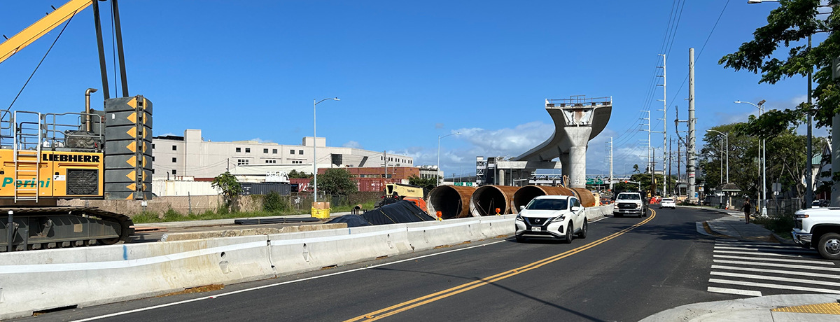 Construction Site on Dillingham Boulevard